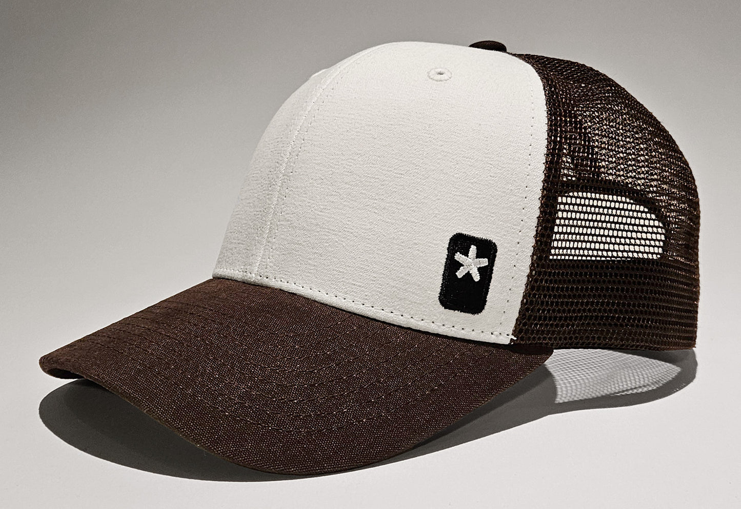 Mothertrucker 021 - Dark Brown / White